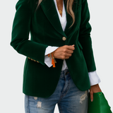 Alena Elegantní Luxusní Klasický Kancelářský Blazer