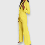 Adéla Elegantní Sofistikované Dámské Sako KalhotovýKomplet