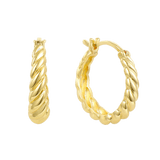 Adéla Exkluzivní Točené Twistové Náušnice Každodenní