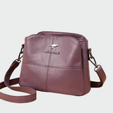 Alena Elegantní Kožené Crossbody Kabelka Minimalistická